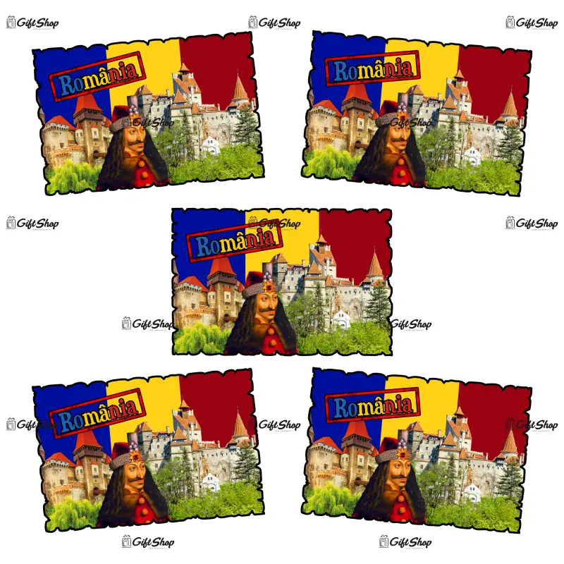 Mgs093-magnet frigider -castel bran -vladtepes